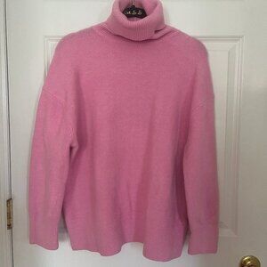Zara Pink Wool Turtle Neck sweater - size Small